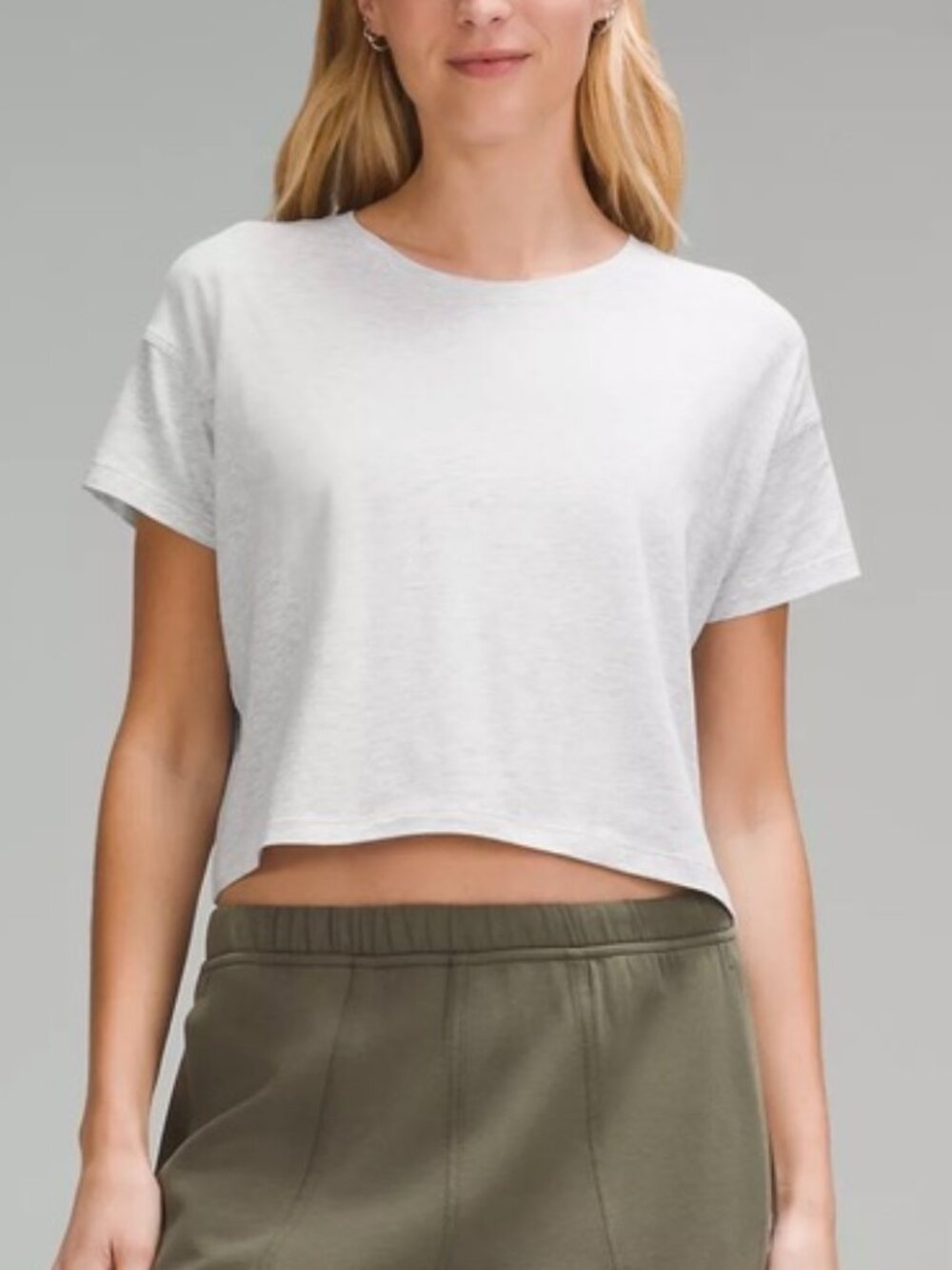 Lululemon white Cates tee